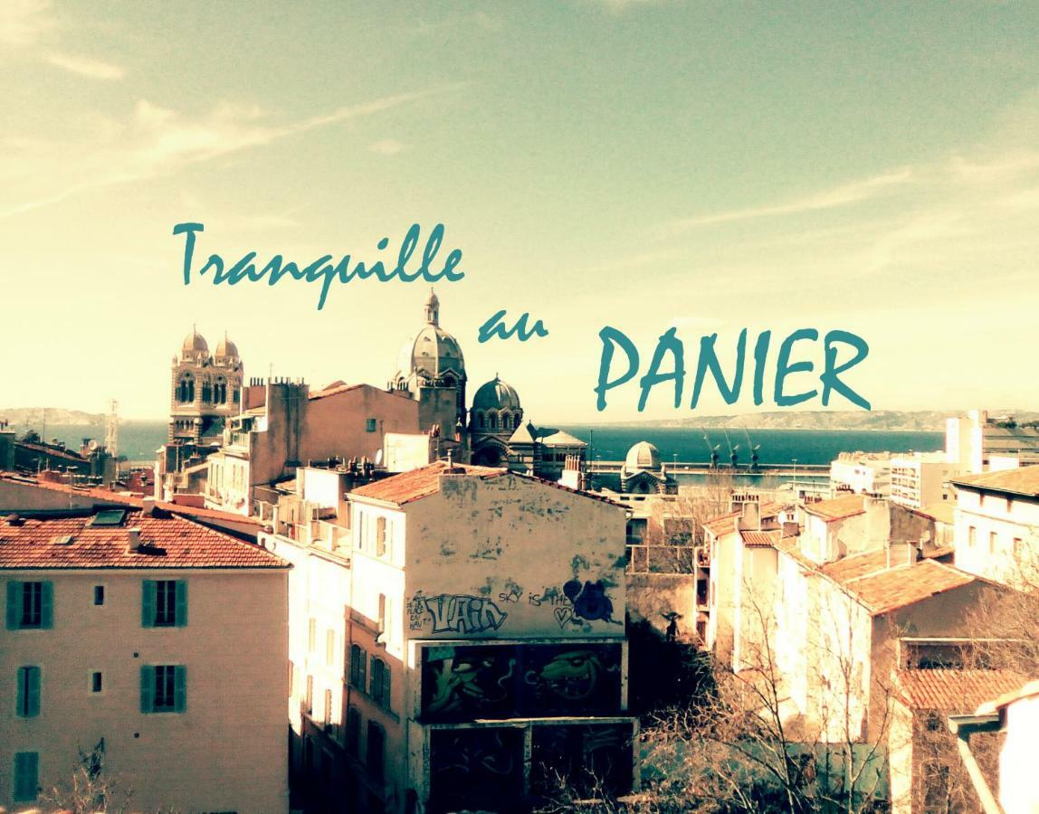 Appartement Tranquille au PANIER face à la mer à Marseille Extérieur photo